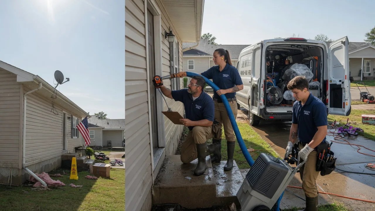 Ceiling Water Damage Restoration in Burr, NE near me